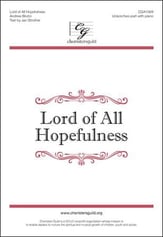 Lord of All Hopefulness Unison/Two-Part choral sheet music cover